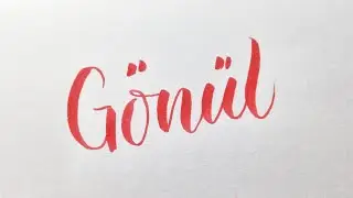 Modern Kaligrafi - Lyra Aqua Brush Pen - G&ouml;n&uuml;l