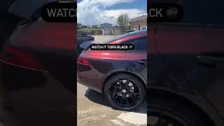 #mercedes Duol tone Black and Red Colour #magic