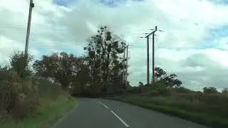 Driving On The B4204 From Martley To Worcester, Worcestershire, England 23rd October 2024