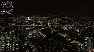 MSFS 2020 - Landing in LHBP 13R - Budapest Ferenc Liszt International Airport, Hungary