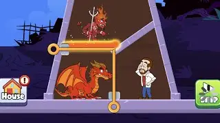 Home Pin Hero Rescue Gameplay  ( Levels 401 - 434 )
