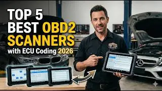 Top 5 Best OBD2 Scanners with ECU Coding 2026 🔥 Full System Diagnostics & Pro Tools