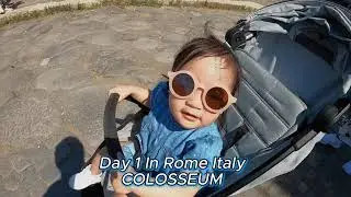 ROME DAY 1: Mommi's FIRST European Trip! Seeing the Colosseum for the first time 🤩