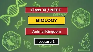 Animal Kingdom L1 | G11 NEET Biology | Delhi CM SHRI Crash Course | 28th Nov, 2025