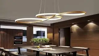 #Modern Kitchen Island Pendant Lights Bar Table Dining Room Decor Hanging Lights Remote Dimming Kit