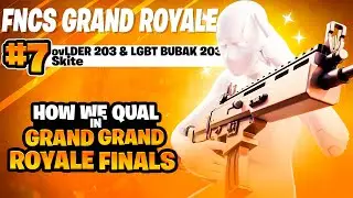 This game qualified us for FNCS Grand Royale Finals ($5M)