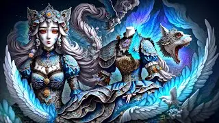 Magical Fantasy Animation, Images Created by Artificial Intelligence [Ai Artist Generated Video]