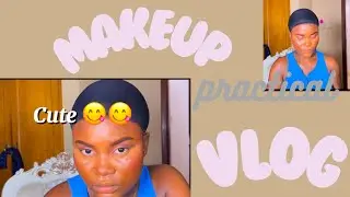 I did my makeup again 👏 I think I did better this time 