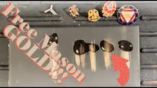 A Happy Little GOLD Ebay Unboxing of Antique Free Mason pins!