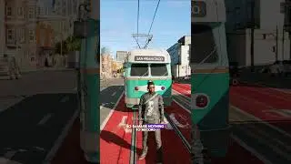 Getting Hit by Trains &mdash; Open-World Games Compared #gta #rdr2