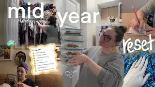 mid-year reset🧼☀️🧺 meal prep, favorites, new routines, + goals check in *2025*