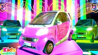 Cat Song + More Kindergarten Car Cartoon & Kids Music Videos by @KidsChannel