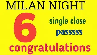 28 August 2021---milan night single open jodi challenge 2 ank don't miss