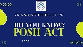 Understanding the POSH Act: Ensuring Women's Safety at Workplaces in India #law #legal #indianlaw