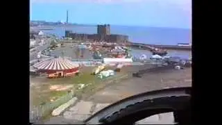 helicopter flight over Carrickfergus 1996