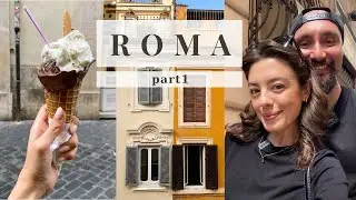 ROMA VLOG part 1// Roma turu başlasın 🥳 // Roma'da bir gün 🍝  #romavlog