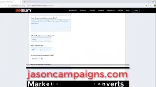 how to get approved in maxbounty sign up