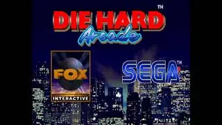 Die Hard Arcade (Sega Saturn Intro and Short Demo)