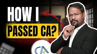 How I Passed Chartered Accountant - Study Tips & Tricks (2026)