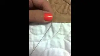 Ending binding stitch tutorial