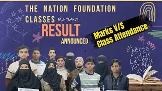 Toppers Results : Marks VS Class Attendance 2025-26 | TNFC - Jameel Sir