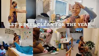 SICK & EXHAUSTED 😮&zwj;💨STILL CLEANING / A Single Mom's Cleaning  MOTIVATION🫧🧹+ DECLUTTER+ORGANISING