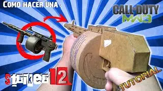 Como hacer una escopeta ''Striker 12'' (DIY) - AFG Molodets