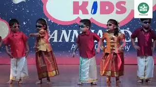 Lungi Dance Performance by Nursery Kids @ WOWKIDS Annual Day 2019-20 | Ponda