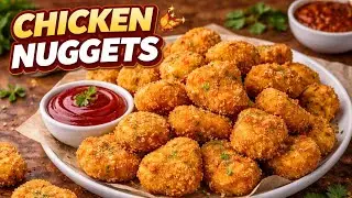 Chicken Nuggets Recipe.👌🏻 • Easy and Delicious at home.💕 #lifewithhaish #homemade #lifewithhaish 