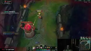 Tyler1 running it down a bit early this time