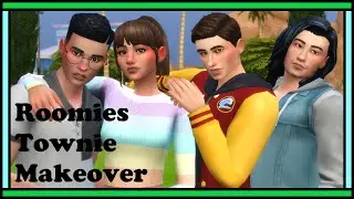 Sims 4 Create a Sim: Roomies Townie Makeover