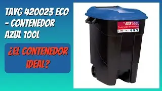RESE&Ntilde;A (2026) : Tayg 420023 Eco - Contenedor Azul 100L. DETALLES