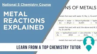 Metals Explained - SQA National 5 Chemistry