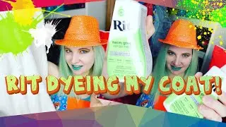 Рит красит мою флисовую шубу в неоново-зелёный цвет! Работает ли это на самом деле?