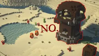 Minecraft: Как предотвратить появление мародёров на аванпосте БЕЗ освещения