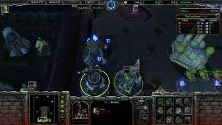 Warcraft III The Last Stand - solo with Blade Master - hard mode