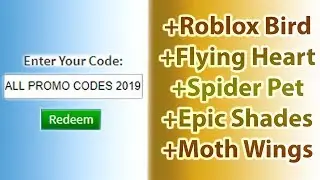 All Promo Codes for ROBLOX *FREE ITEMS* | 2019 May