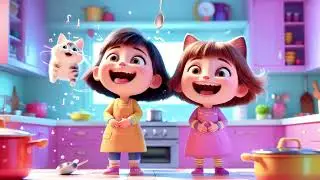 😂🍳🎵 Chunni Munni&rsquo;s Funny Cooking Disaster! | Silly Kitchen Song for Kids | Nursery Rhymes in English