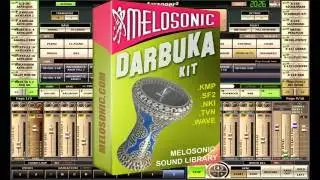 MELOSONIC DARBUKA & Percussion Kit V1  for VARRANGER2, Korg, Yamaha, Soundfont