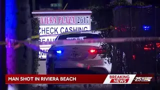 Man critically injured in Riviera Beach shooting