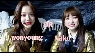 IZONE NAKO AND WONYOUNG AEGYO ( WHO IS MORE CUTE)