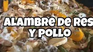 ALAMBRE DE RES Y POLLO PARA TACOS DELICIOSO Y FÁCIL | By Visan