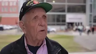 Feeling Blue is a Good Thing: WWII Veteran Thankful for Pratt & Whitney, JetBlue, for Experience