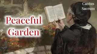 Calm Gregorian Chants | Peace in a Sacred Garden | Saint John Bosco
