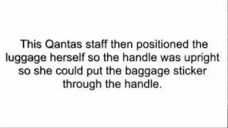 Qantas Staff Shock
