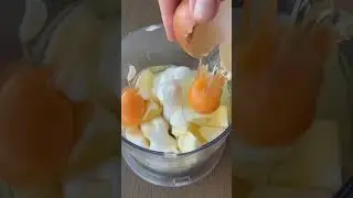 Нежное и очень вкусное яблочное суфле. #рецепты #ппрецепты #вкусно