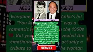 The Secret Meaning Behind Paul Anka's Biggest Hit 🤫