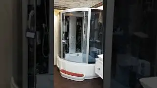 كابينة بخار مع جاكوزي