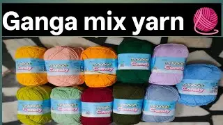 Ganga mix yarn 🧶 cotton candy/small business owner from Punjab 🥰 aarvi'sworld
