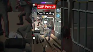 Cop 👮 Pursuit: Gun 🔫 Shooting Gameplay | #shorts #shortvideo #coppursuit #police #gaming